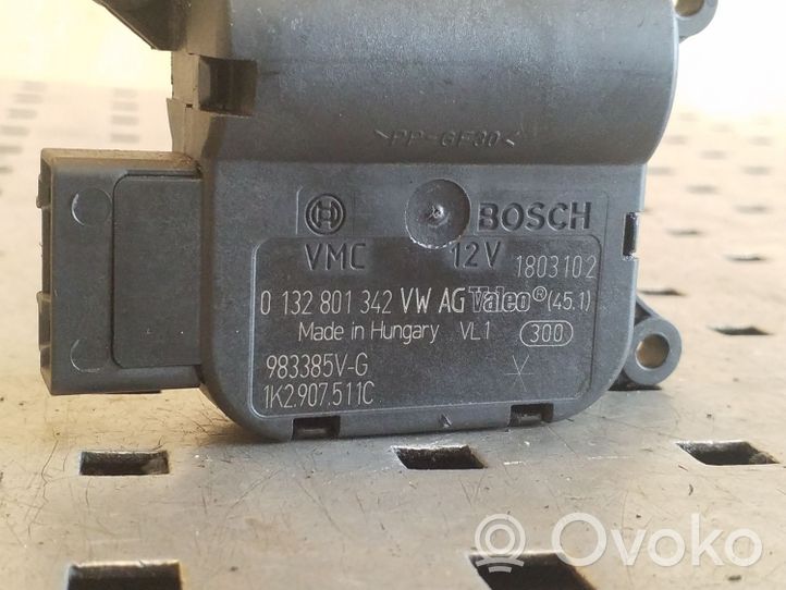 Volkswagen Eos Moteur / actionneur de volet de climatisation 1K2907511C