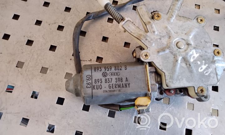 Audi 80 90 S2 B4 Priekinio el. lango pakėlimo mechanizmo komplektas 893959802B