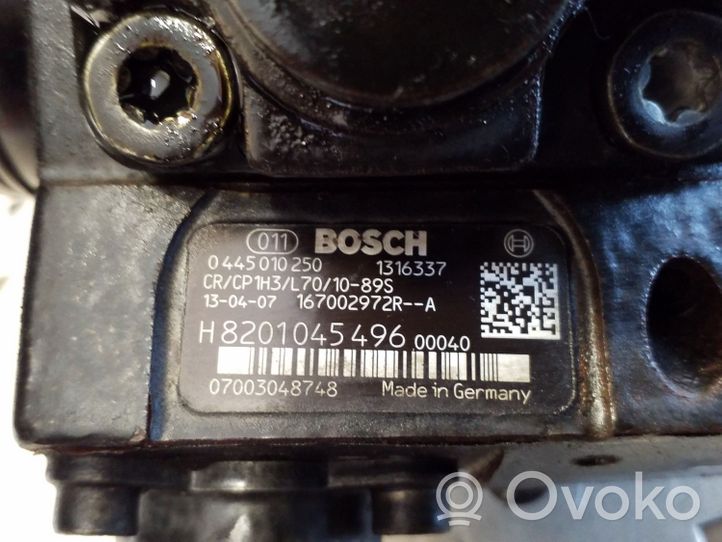 Nissan Qashqai Pompa wtryskowa wysokiego ciśnienia H8201045496