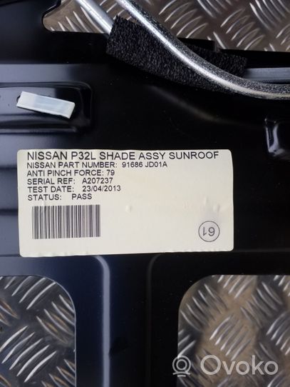 Nissan Qashqai Kit toit ouvrant 91686JD01A