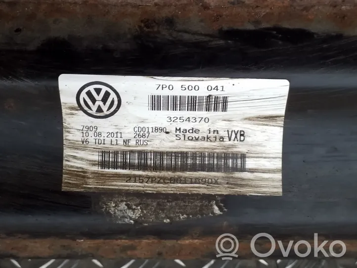 Volkswagen Touareg II Rama pomocnicza tylna 7P0500041