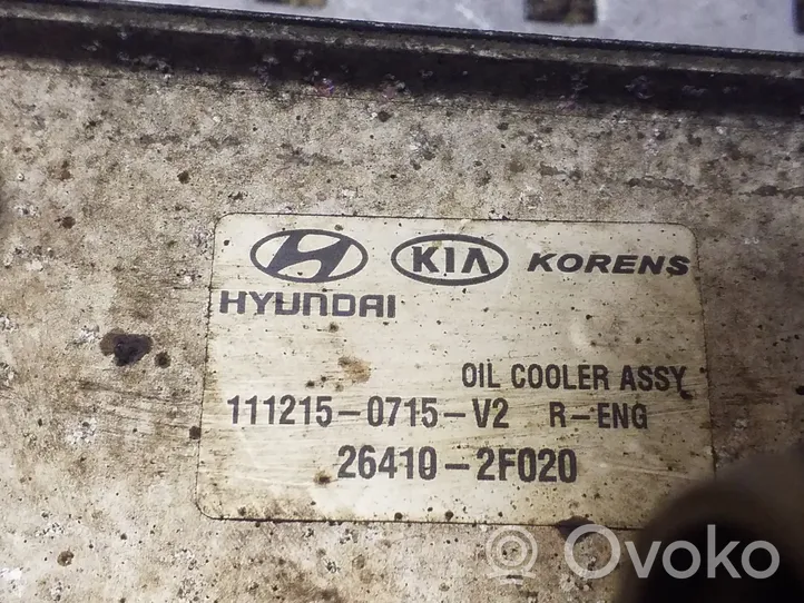 Hyundai ix35 Supporto di montaggio del filtro dell’olio 264102F020