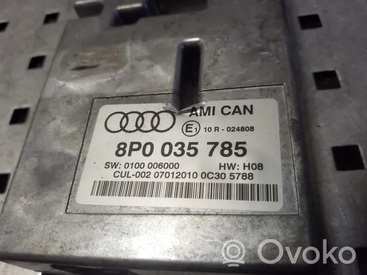 Audi TT TTS Mk2 MMI control unit 8P0035785