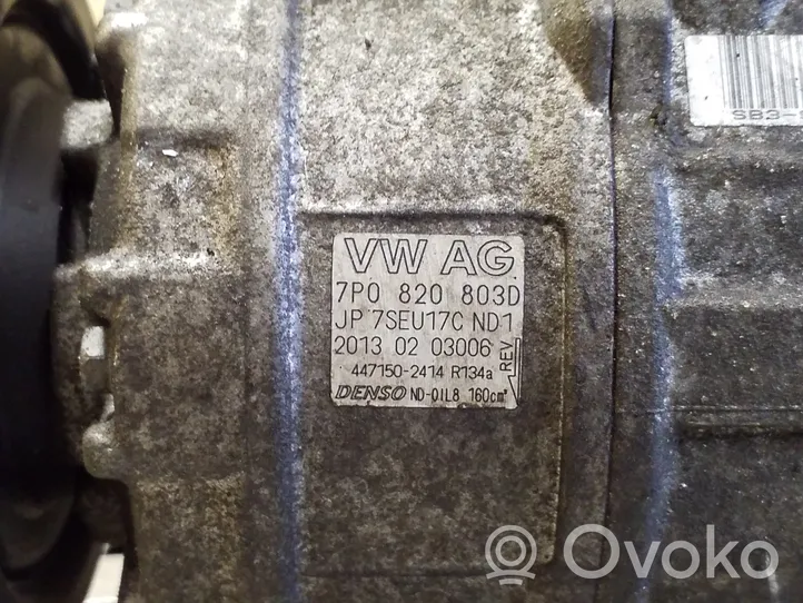 Porsche Cayenne (92A) Compressore aria condizionata (A/C) (pompa) 7P0820803D