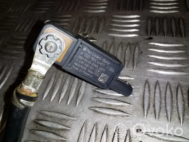 Mercedes-Benz GLC X253 C253 Cavo negativo messa a terra (batteria) A0009056407
