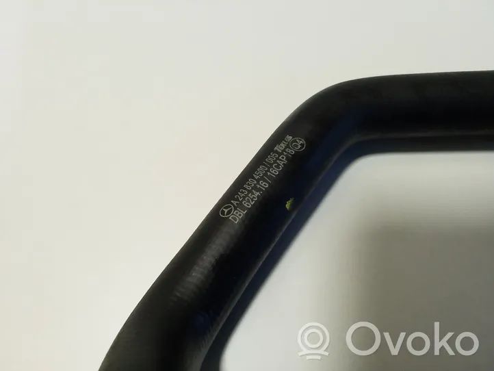 Mercedes-Benz EQB Electric car engine cooling hoses/pipes A2438304500