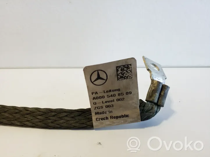 Mercedes-Benz EQB Minus / Klema / Przewód akumulatora A0005408509