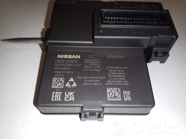 Nissan Qashqai J12 Centralina/modulo keyless go 285E16RR1E