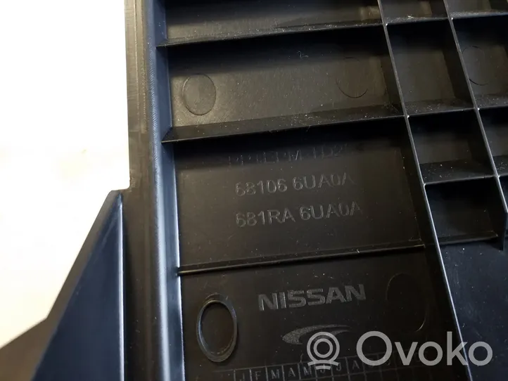 Nissan Qashqai J12 Garniture panneau inférieur de tableau de bord 681066UA0A