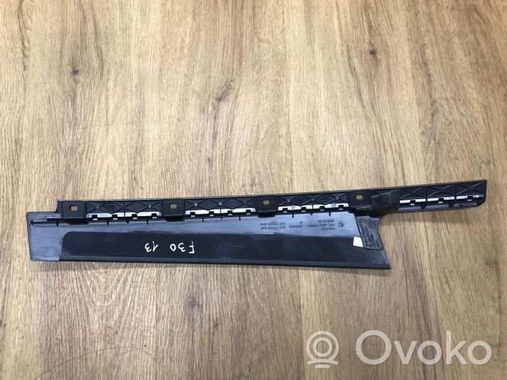 BMW 3 F30 F35 F31 Moulure de porte arrière 51357263380