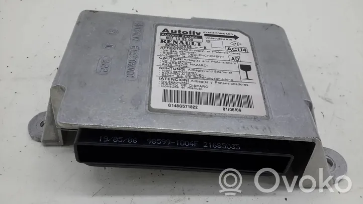 Renault Megane II Airbag control unit/module 8200412026