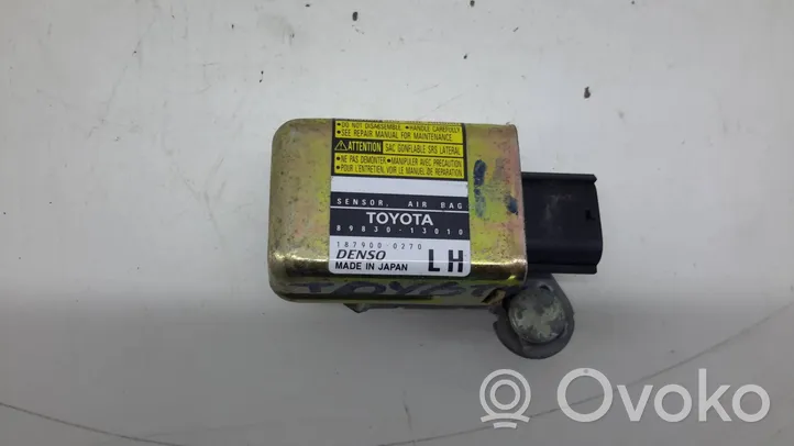 Toyota Corolla Verso E121 Sensore d’urto/d'impatto apertura airbag 8983013010