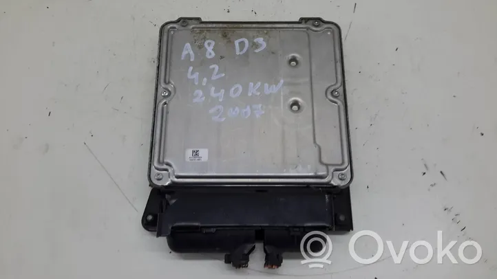 Audi A8 S8 D3 4E Calculateur moteur ECU 4E1907409A