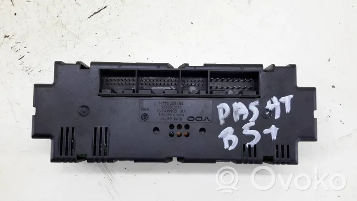 Volkswagen PASSAT B5.5 Climate control unit 3B1907044H