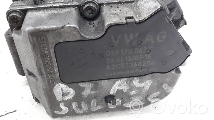 Audi A4 S4 B7 8E 8H Throttle valve 059128063E