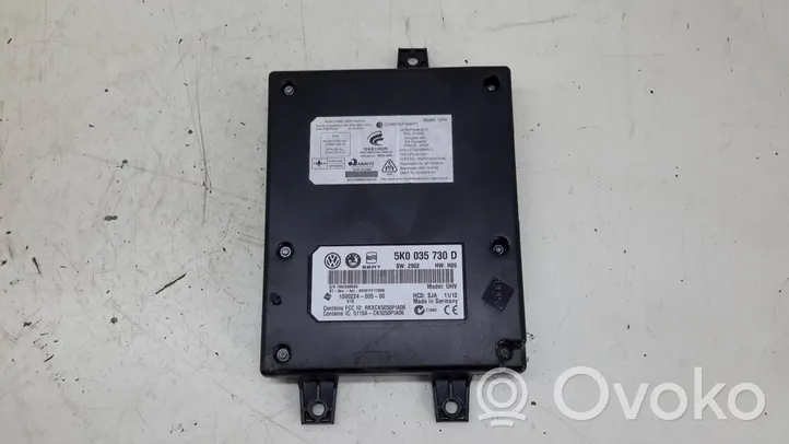 Volkswagen Golf VI Bluetooth control unit module 5K0035730D