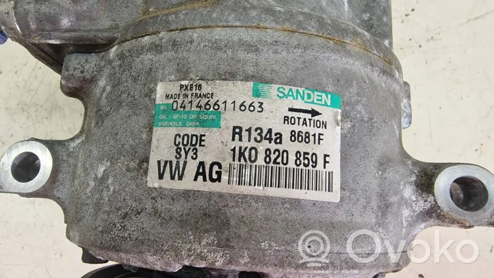 Audi A3 S3 8P Kompresor / Sprężarka klimatyzacji A/C 1K0820859F