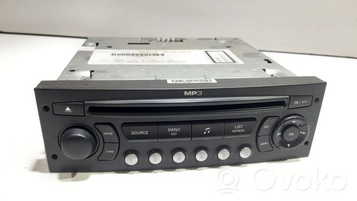 Peugeot 307 Radio/CD/DVD/GPS-pääyksikkö 9662925977