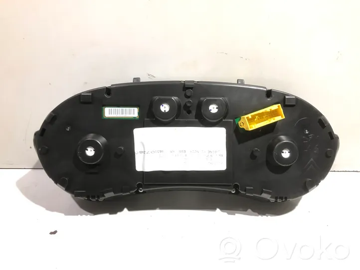 Peugeot 308 Tachimetro (quadro strumenti) 9665107380