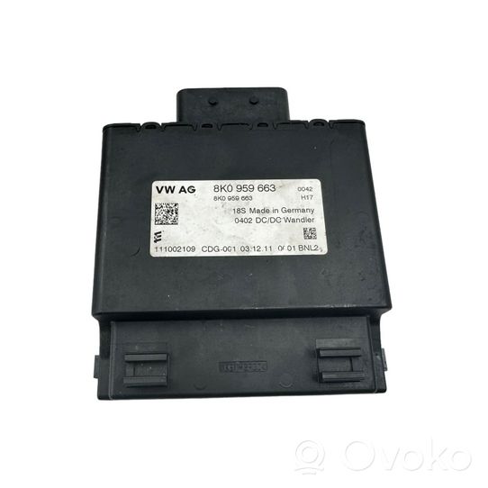 Audi A6 S6 C7 4G Power management control unit 8K0959663