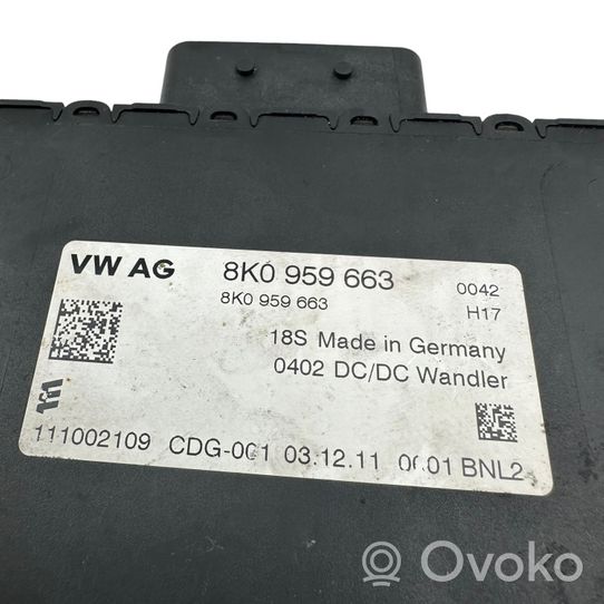 Audi A6 S6 C7 4G Power management control unit 8K0959663