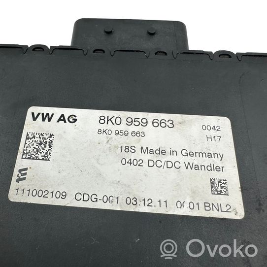 Audi A6 S6 C7 4G Centralina di gestione alimentazione 8K0959663