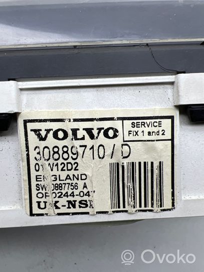 Volvo S40, V40 Compteur de vitesse tableau de bord 30889710