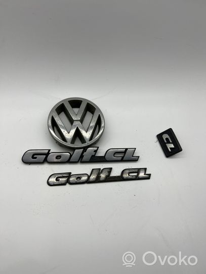 Volkswagen Golf II Litery na drzwi tylne samochodów dostawczych 191853687K