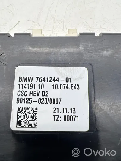 BMW 5 F10 F11 Unidad de control de la batería 7641244