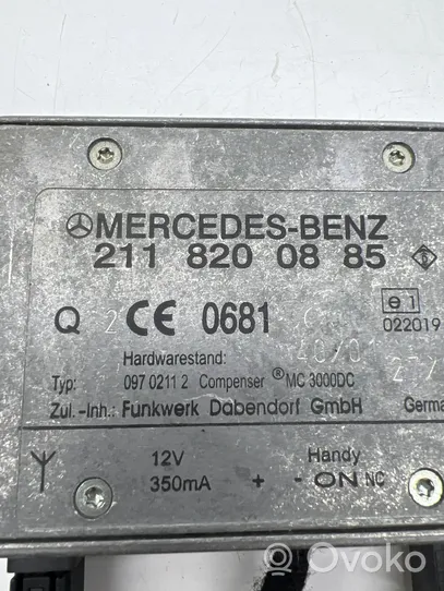 Mercedes-Benz E W211 Bluetooth-antenni 2118200885