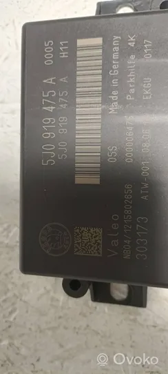 Skoda Yeti (5L) Sterownik / Moduł parkowania PDC 5J0919475A