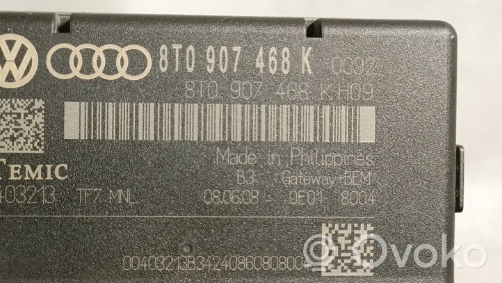 Audi A4 S4 B8 8K Modulo di controllo accesso 8T0907468K