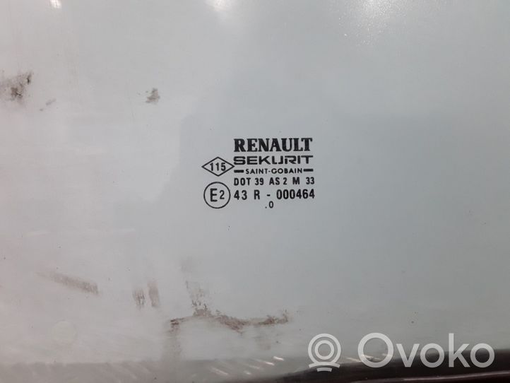 Renault Kangoo I Pagrindinis priekinių durų stiklas (dvidurio) 43R000464