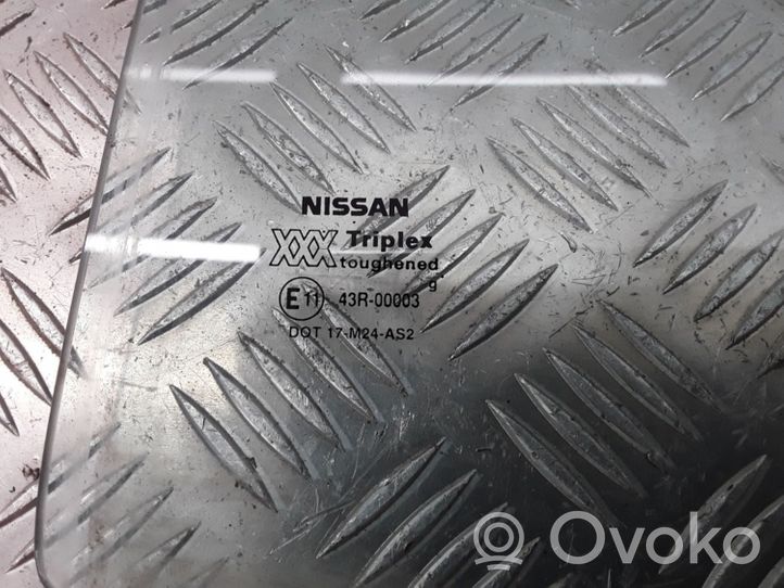 Nissan Primera aizmugurējo durvju stikls 43R00003