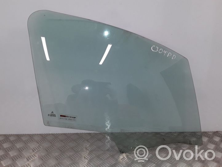 Citroen C3 Front door window/glass (coupe) 43R001583