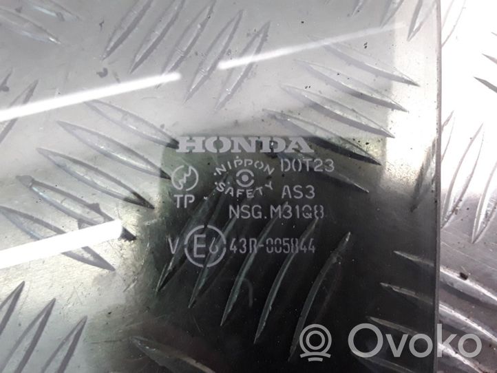 Honda FR-V Vitre de fenêtre porte arrière 43R005844