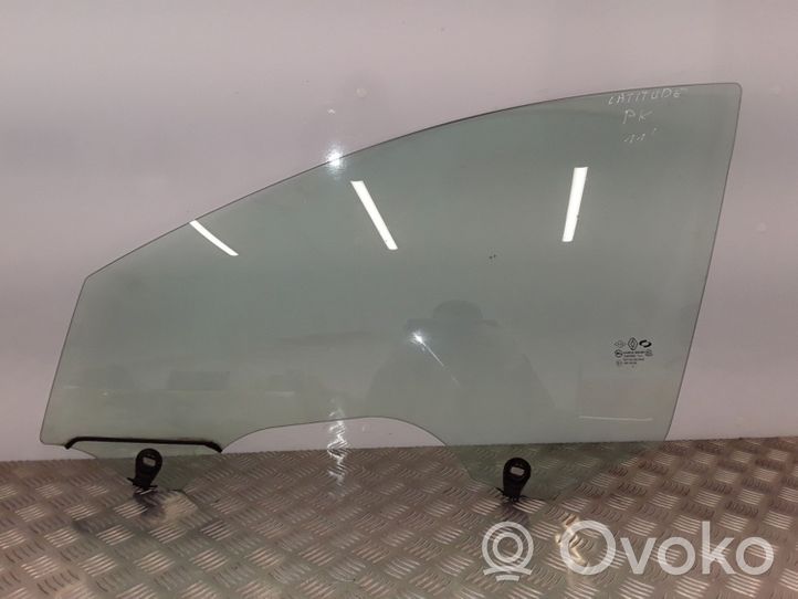 Renault Latitude (L70) Front door window glass four-door 43R00108