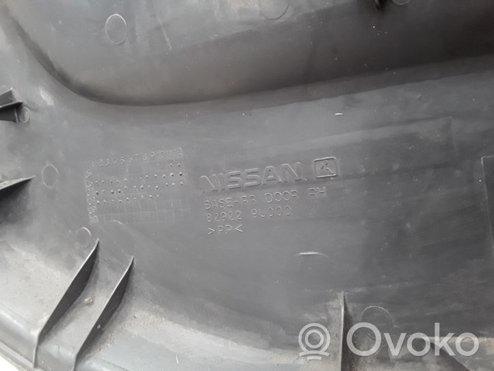 Nissan Note (E11) Apmušimas galinių durų (obšifke) 829229U000