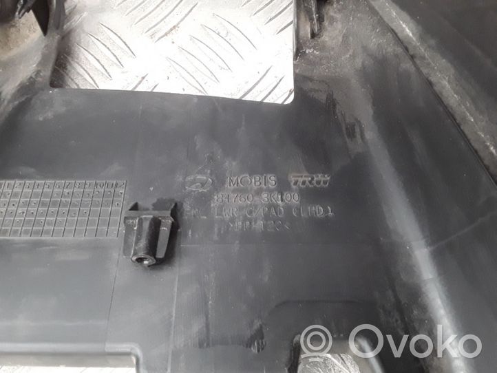 Hyundai Sonata Radiouztvērēja / navigācija dekoratīvā apdare 847603K100