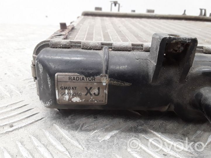 Chevrolet Nubira Jäähdyttimen lauhdutin 96433350XJ