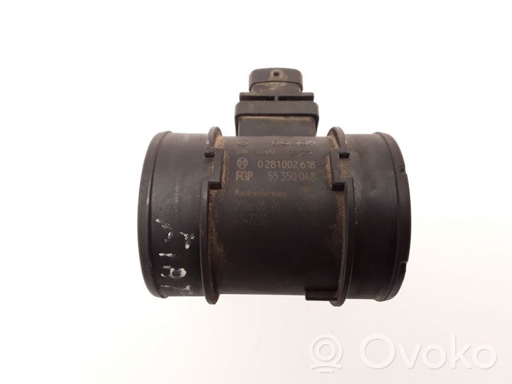 Fiat Croma Mass air flow meter 0281002618