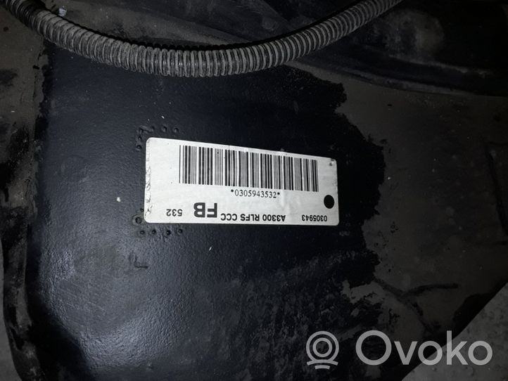 Opel Astra H Réservoir de carburant 0305943