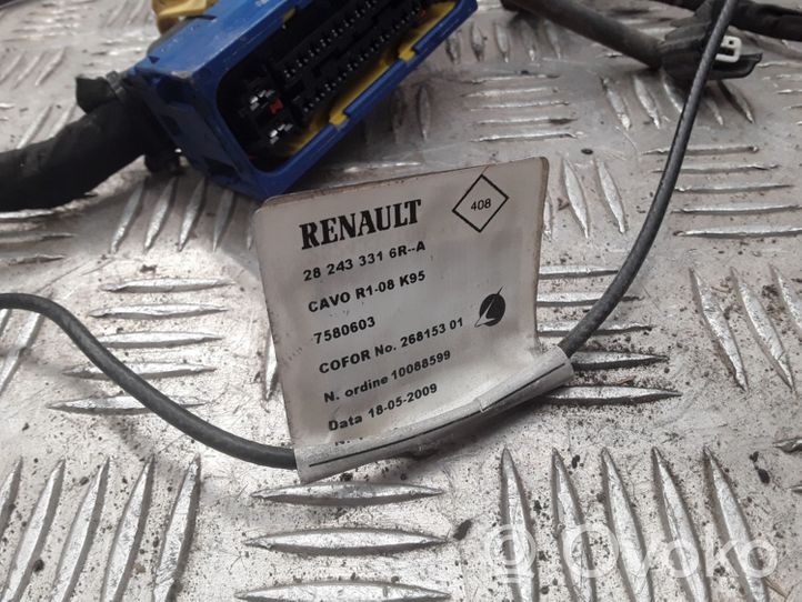 Renault Megane III Faisceau câblage de panneau 282433316RA