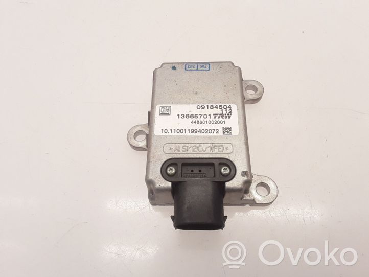 Opel Vectra C Capteur de vitesse de lacet d'accélération ESP 13665701