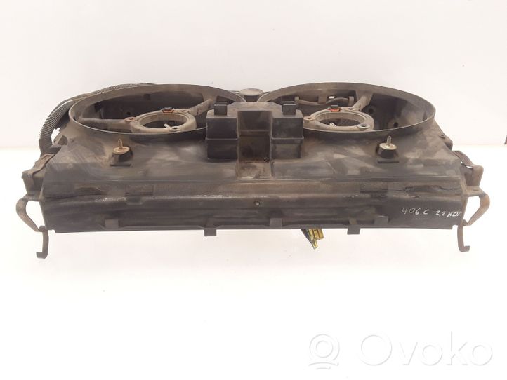 Peugeot 406 Pannello di supporto del radiatore 9633974380