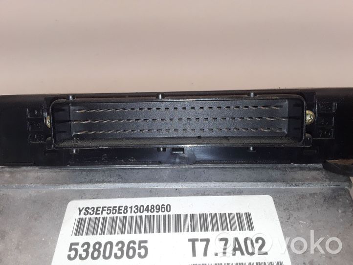 Saab 9-5 Komputer / Sterownik ECU i komplet kluczy 5380365