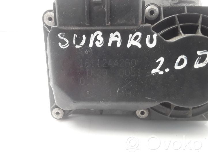 Subaru Legacy Clapet d'étranglement 161122AA260