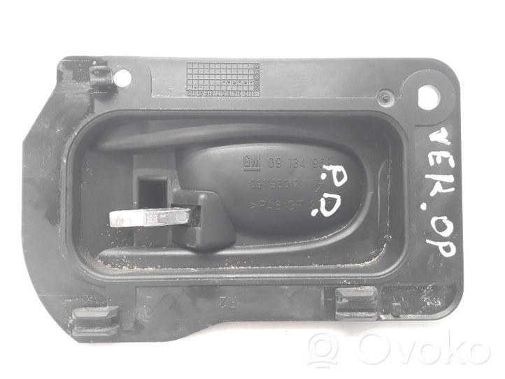 Opel Vectra B Front door interior handle 09134968