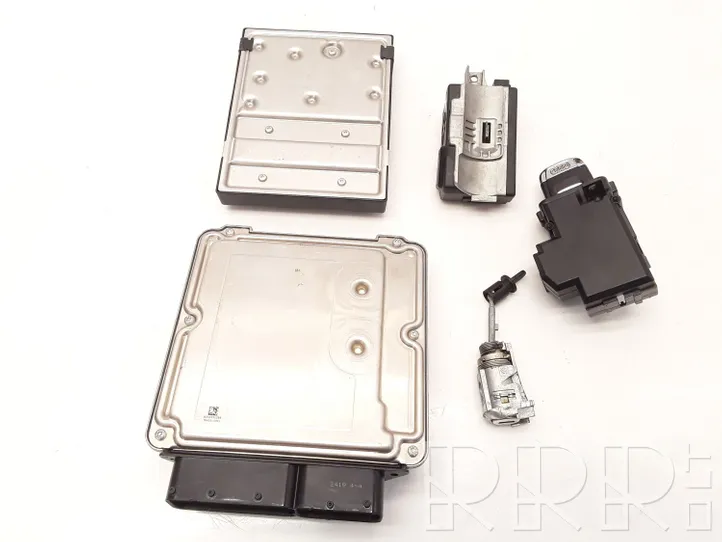 Audi A5 8T 8F Komputer / Sterownik ECU i komplet kluczy 8K0907063N