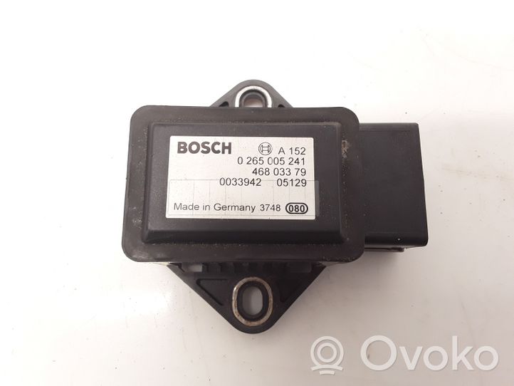 Alfa Romeo 166 Sensore di imbardata accelerazione ESP 0265005241